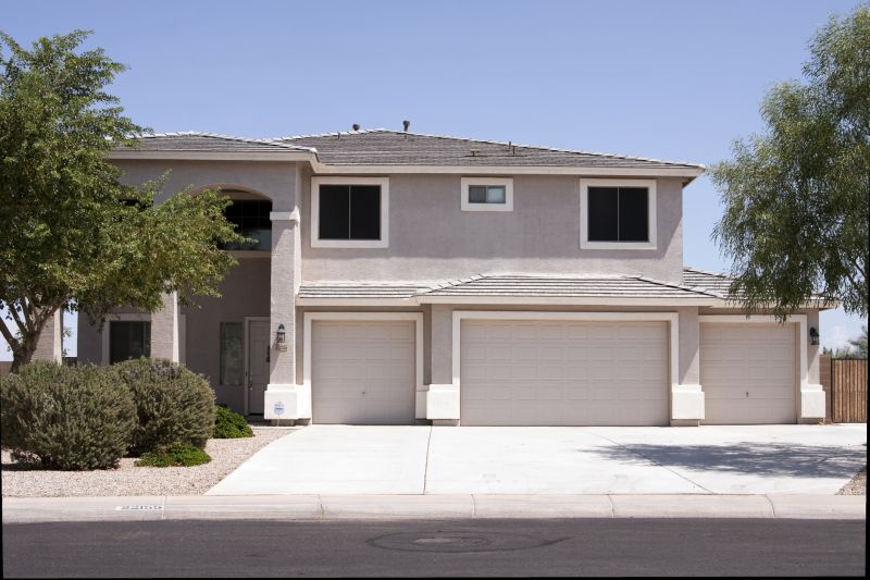 Two Story Garage Construction